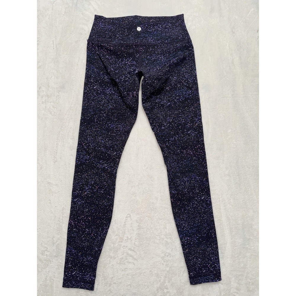 lululemon Women's Wunder Under Speckled Galaxy Print Size 8